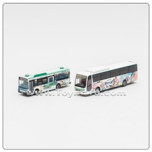 [ 더 버스 컬렉션 ] 1/150 SaGa 목욕 (쇼와 버스·사가시 교통국) 2대 세트 B