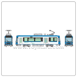 [ 철도 컬렉션 ] 1/150 도쿄도 교통국 8900형 (블루) (2024년 4월 발매예정)