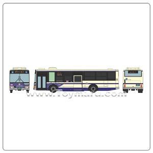 [ 나의 거리 버스 컬렉션 ] 1/150 ( MB4-2 ) 나고야시 교통국 (2024년 4월 발매예정)